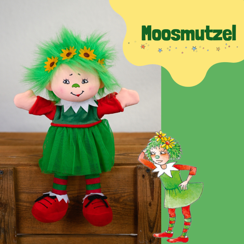 Handspielpuppe Moosmutzel, 20,00