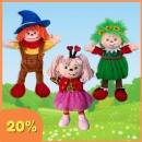 Handspielpuppen-Set (3-teilig)