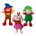 Handspielpuppen-Set (3-teilig)